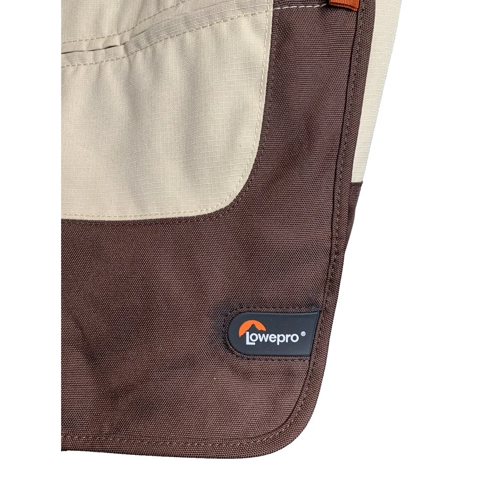 Lowepro Messenger/ laptop Bag - Brown/Orange/Gray 21: x 15